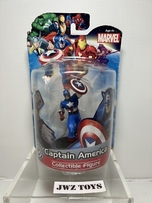2012 Marvel/Monogram 4 '' Figure Captain America Avengers/ Superhero/ Steve