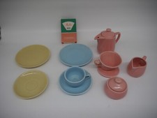 Melitta Kinderservice - Puppengeschirr - Kaffeekern mit Kaffeefilter Teller ....