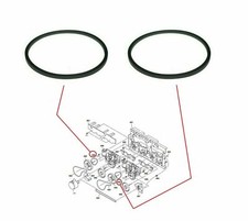 2X Motor Tape Mechanism Deck Square Rubber Belt FR2 For Sony Cassette Player