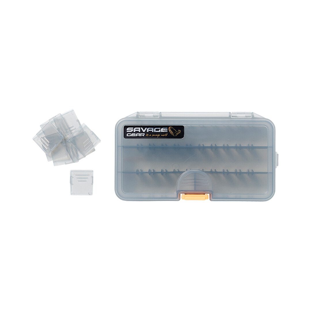 Savage Gear Fishing Tackle Box Lure 2B Smoke 16.1cm x 9.1cm x 3.1cm