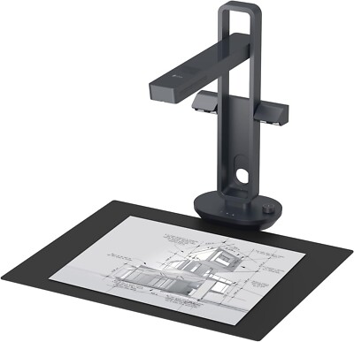 CZUR Aura Pro tragbarer hochauflösender Scanner mit Led Schreibtischlampe bis A3