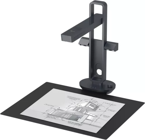 CZUR Aura Pro tragbarer hochauflösender Scanner mit Led Schreibtischlampe bis A3