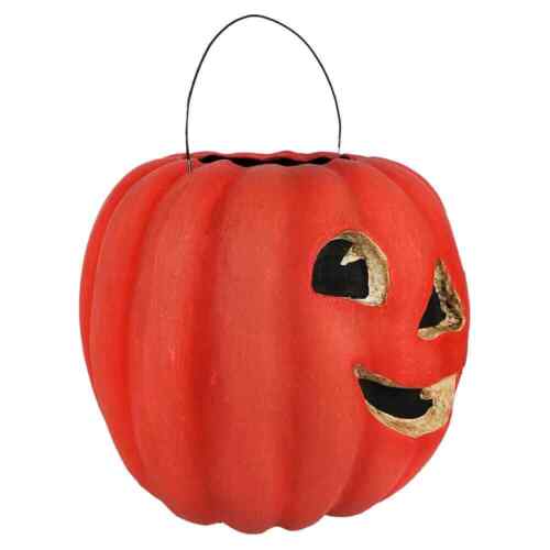 Smiling Jack O Lantern Candy Bucket - Picture 2 of 2