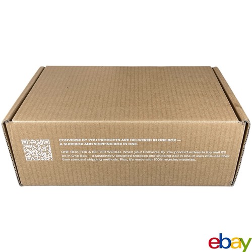 EMPTY BOX ONLY Billie Eilish Converse By You x Chuck Taylor All Star S - Picture 6 of 13