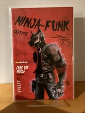 Ninja Funk #4 Alessandro Micelli Variant SIGNED by JPG W/COA Sealed. Whatnot NM