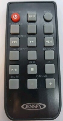 Original Jensen JBS-200 JBS200 Remote Control 