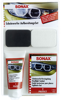 Sonax Headlight Preparation Set 405941