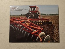 Vintage 1970's Massey Ferguson Disc Harrow Sales Brochure