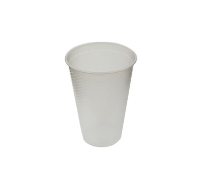 Pro-Pac 100 Stück Trinkbecher, Plastikbecher PP, 200ml, transparent