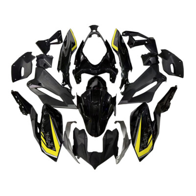 Yellow Black Fairing Kit for 2018-2020 Kawasaki Z400 Fairings Injection Bodywork