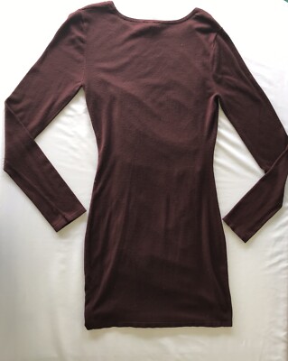 Women's Express Bodycon Burgundy Dress | eBay Women's Express Bodycon Burgundy Dress | eBay