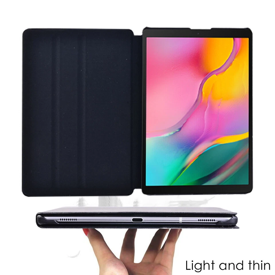 Multicolor Leather Stand Cover Case For Samsung Tab A7/A7 lite/A8/A9/A9 Plus/A11 - Image 3 of 4