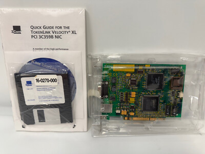 3COM 3C359B TOKEN RING PCI NETWORK INTERFACE CARD TOKENLINK VELOCITY XL