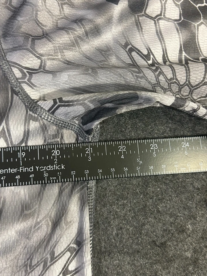 Kryptek Raid Gray Black Hyperion Short Sleeve Crew Shirt Lightweight Mens Medium - Image 4 of 4