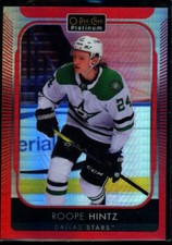 2021-22 O-Pee-Chee Platinum Roope Hintz Red Surge #112 Hockey Dallas Stars