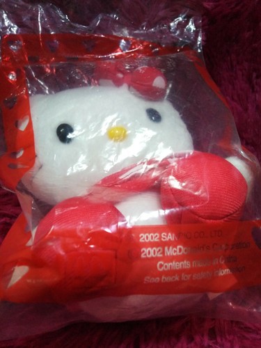 Vintage 2002 Hello Kitty McDonald's Big Mac Reversible Plush New Sealed - Picture 3 of 12