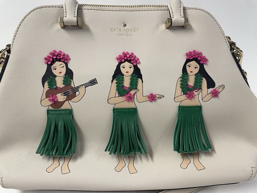 Kate Spade Hawaii Exclusive Hula Girl Hawaii New York City Nice Condition - Picture 3 of 14