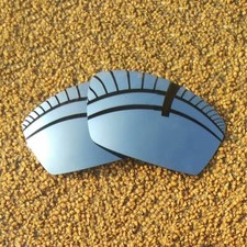 US Polarized Lenses Replacement for-OAKLEY Square Whisker - Silver Mirror