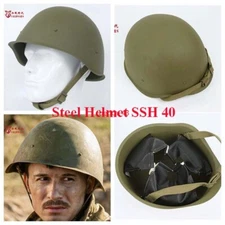 Replica SSH 40 Steel Helmet Tactical Helmet WWII USSR Military Soviet Headgears