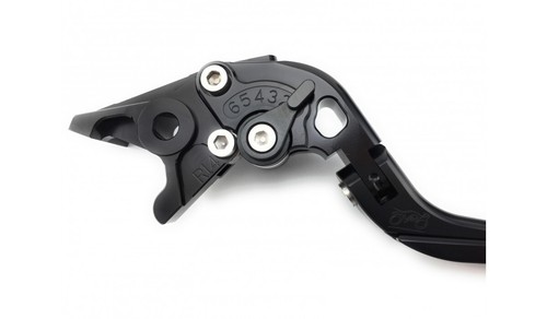 Schwarze Klappbare Bremshebel Kupplungshebel HONDA CBR 650 R CBR650R 2024-X - Picture 8 of 9