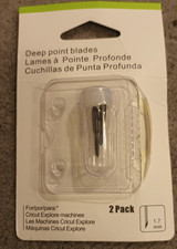 Cricut Explorer Machines Cutting Deep Point Blade 2 Pack 1.7mm Premium