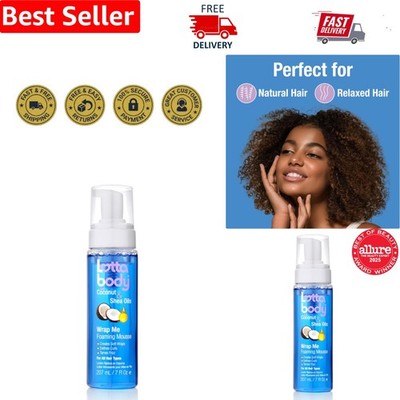 Quick-Drying Curl Mousse with Coconut & Shea for Defined, Soft Curls - 7 oz