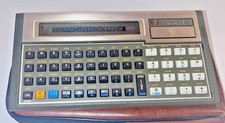 Title: HP-71B Handheld BASIC Computer Calculator with Leather Case & HP-71 FORTH