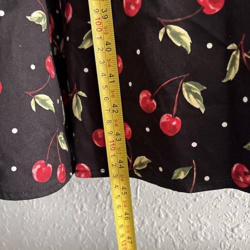 Torrid Retro Chic cut out cherry swing dress size 20 New fit flare pinup - Imagen 6 de 14