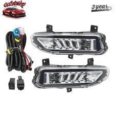 For 2022-2023-2024 Nissan Frontier 2*LED Fog Lights Lamps w/ Switch