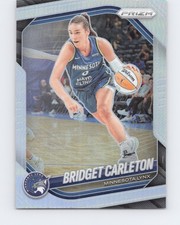 2025 Panini Prizm WNBA #88 Bridget Carleton Silver Prizms Minnesota Lynx