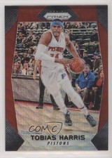 2017-18 Panini Prizm Ruby Wave Prizm Tobias Harris #179 1f8