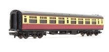Bachmann Pre-Owned 34-528 63ft Bulleid Corridor 2nd Coach BR Crimson & Cream 'S8
