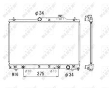 Radiateur Toyota PREVIA