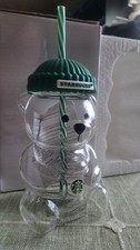 2025 Starbucks Bearista Limited Edition Glass Bear