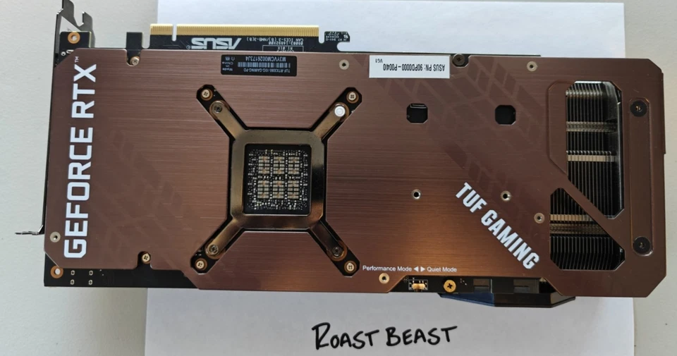 ASUS GeForce TUF-RTX 3080 10GB Video Card PC - Image 4 of 4