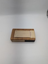 Vintage Wood Mailing BOX for Glass Slides, Edward Grosz, Patented 1950s