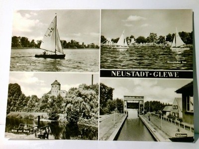 Neustadt - Glewe / Mecklenburg-Vorpommern. Alte Ansichtskarte / Postkarte s/w, u