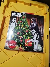 Men's Star Wars 15 Days of Socks Advent Calendar Christmas Size 6-12 NEW