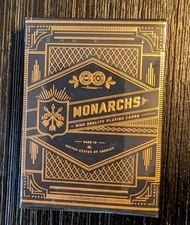 Monarch Navy Playing Cards Deck  High Quality Playing Cards. 