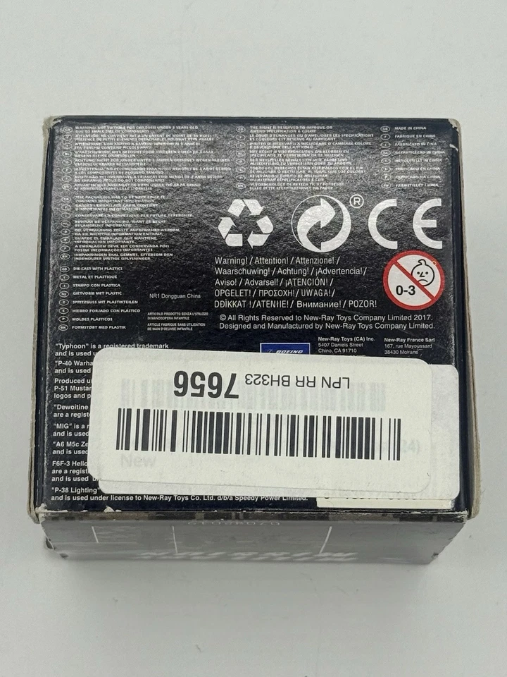New-Ray 1/200 P-38 Lightning Die-Cast Metal - Image 4 of 4