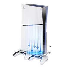 Wall Mount for PS5 Slim/Ps5 Pro/Ps5, Metal Wall Mount Kit for Playstation 5 Cons