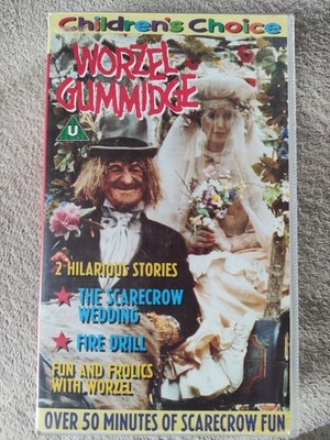 Worzel Gummidge  The Scarecrow Wedding / Fire Drill (VHS)   Rare PICKWICK VIDEO