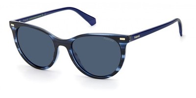 Polaroid Sonnenbrille PLD 4107/S Blue Havana 52/18/145 Damen