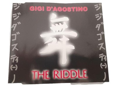 Gigi D'Agostino The Riddle CD Single Italo Dance Electronic 90er Hit