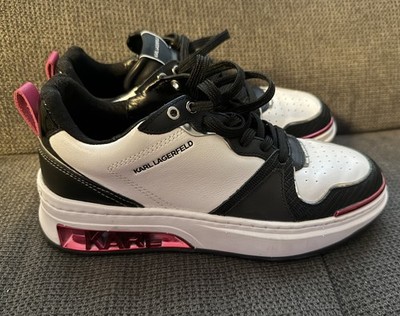 Karl Lagerfeld Sneaker Schwarz Weiß Pink Neuwertig 