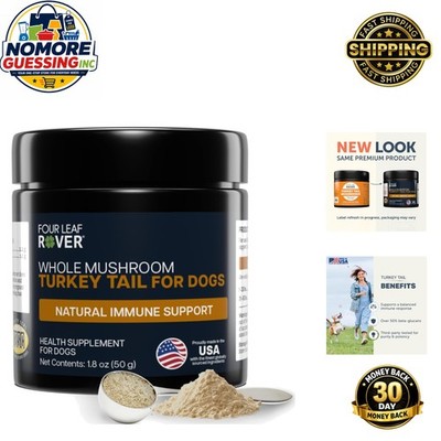 Gluten-Free Turkey Tail Mushroom for Dogs - Superior Immune Support Powder