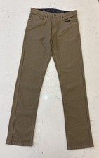 Jachs New York Pant Straight Fit Flex Waistband 5-Pocket Pants Brown