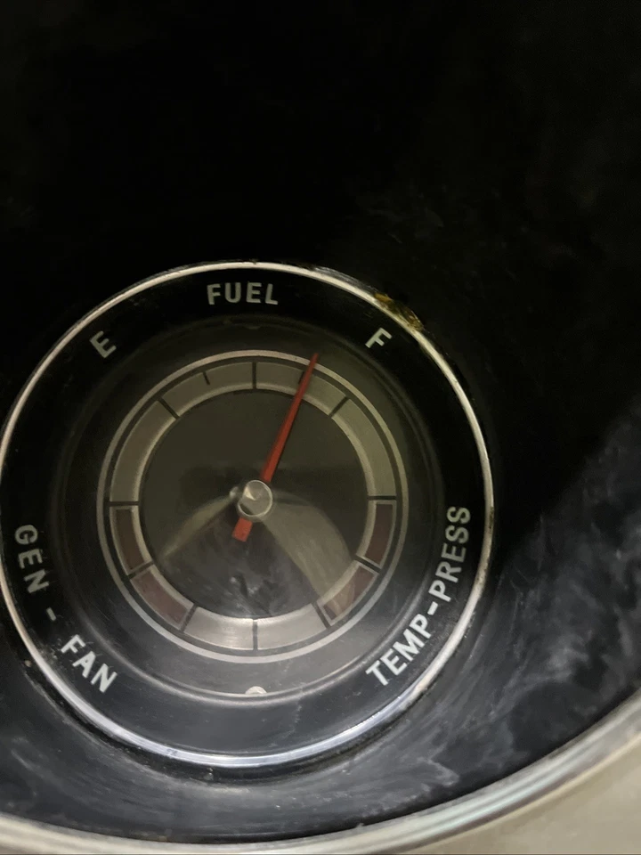 Cuadro de instrumentos automático 6 original GM 1965-1969 Chevy Corvair Monza Foto 3 de 4