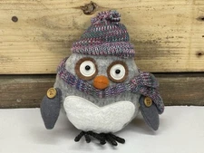 Prima Creations "I Love Winter Owl" with Hat and Scarf NO TAG