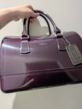 Furla Purple Candy Bag Handbag